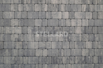 Тротуарная плитка Stellard Старый город Color mix Грей 40