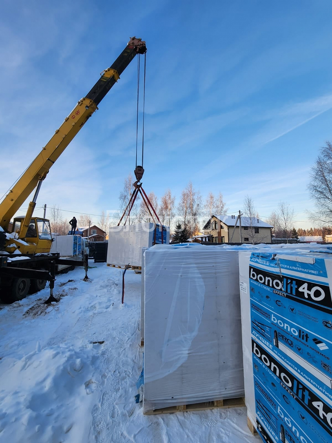 Газобетонные блоки Бонолит Малоярославец D400 625х250х500 стеновые