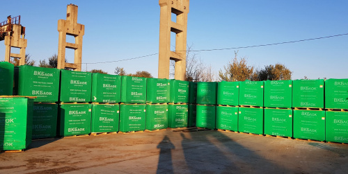 Газосиликатные U-блоки (П-блоки) ВКБлок 500х375х250, D500